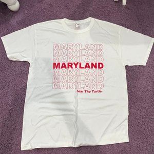 University of Maryland White T-Shirt
